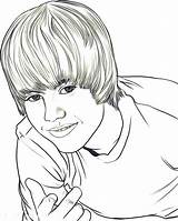 Bieber Justin Coloring Pages Sleepover Celebrity Schilderen Portret Kids Books Handsome Activity Men Invitations Netart Bord Kiezen Van Kleurplaten Da sketch template