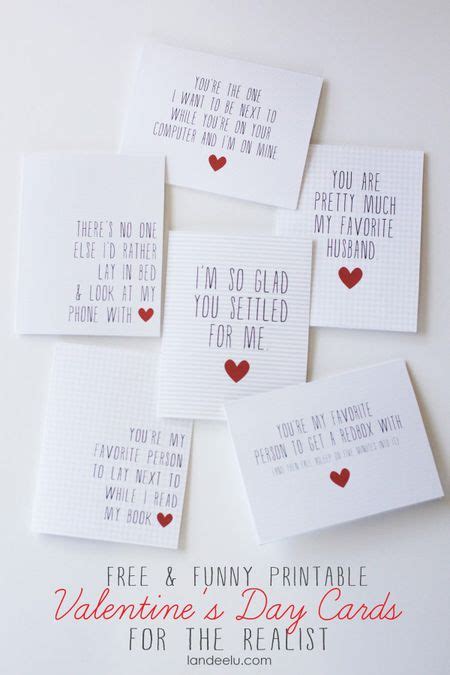 sets  funny   valentines day cards