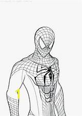 Coloring Pages Electro Spider Man Anin Divyajanani sketch template