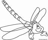 Dragonfly Coloring Pages Printable Animal Color Dragonflies Adults Print Bug Book Getcolorings Insect Prints sketch template