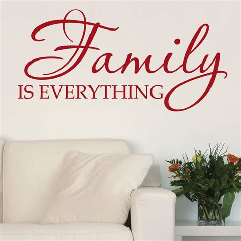 family   wall sticker quote wall chimp uk