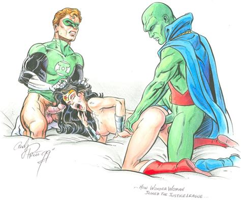 martian manhunter and hal jordan fuck wonder woman justice league group sex pictures sorted