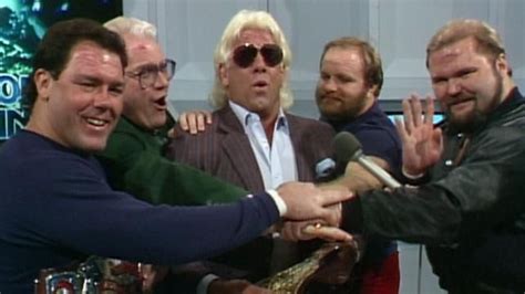 Tully Blanchard J J Dillion Ric Flair Ole Anderson And Arn Anderson The