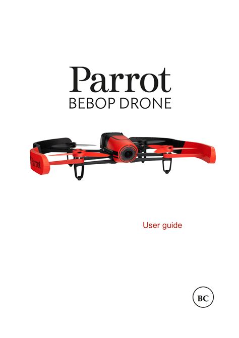 parrot bebop drone user manual  pages original mode
