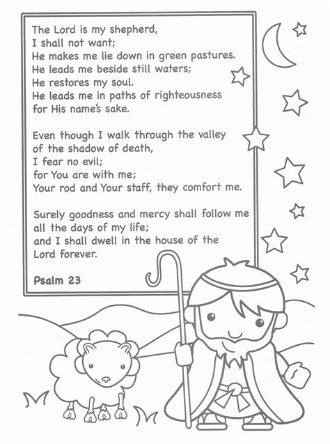 printable psalm  coloring pages printable templates