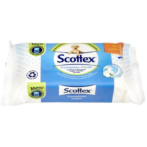 scottex vochtig fris toiletpapier  stuks voordeeldrogisterij
