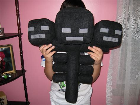 wither plushie  minecraft  steps  pictures instructables