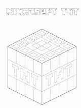 Minecraft Coloring Tnt Pages Printable Print Ghast Version sketch template