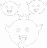 King sketch template