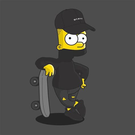 Instagram Simpson Edits Sad Bart