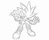 Shadow Super Coloring Pages Sonic Getcolorings sketch template