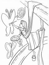 Coloriage Raiponce Tangled Princesse Bestof sketch template
