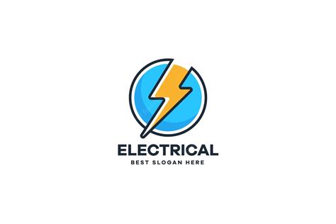 premium vector electric logo