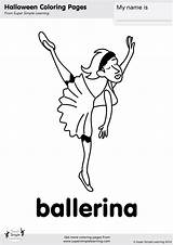 Ballerina Coloring Simple Super Songs Contains sketch template