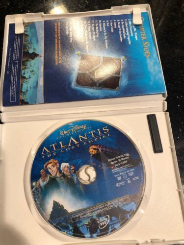 Atlantis The Lost Empire Dvd 2002 Disney 786936166095 Ebay