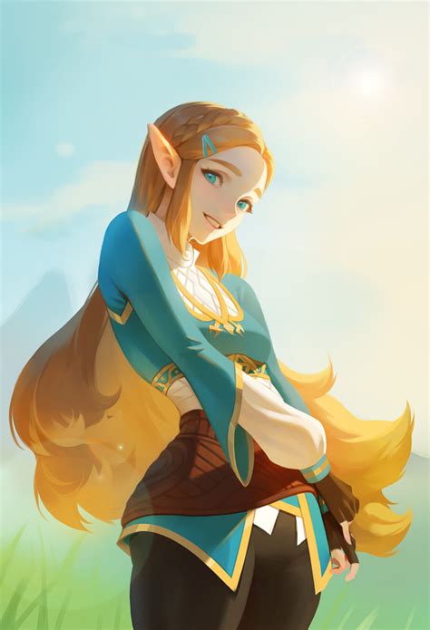 The Legend Of Zelda Breath Of The Wild Zelda Jinwu Legend Of Zelda