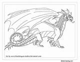 Coloring Wings Fire Pages Dragon Popular sketch template