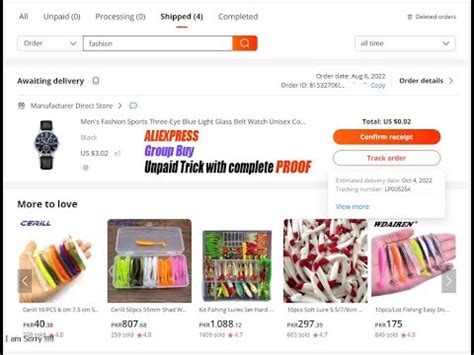 aliexpress group buy unlimited item unpaid fix  security errors order closed issue