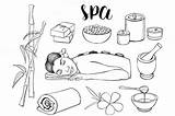 Spa Sketch Set Drawing Doodle Drawings Creativemarket Hand Visit Candles Aroma Sketches Beauty Drawn Doodles Choose Board sketch template