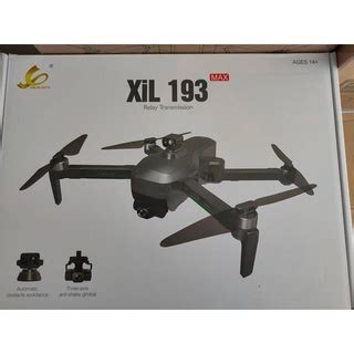 trc xil drone  max km version   gps wifi dual camera drone