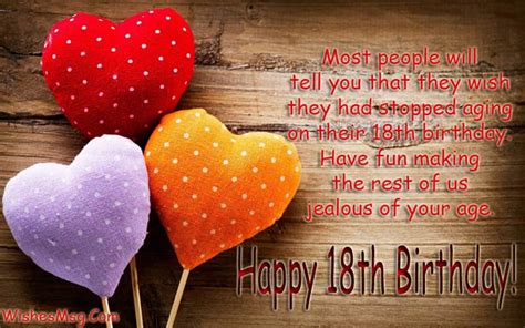 18th birthday wishes happy 18th birthday messages and quotes