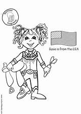 Susie Usa Coloring Pages Edupics sketch template