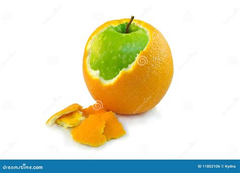 orange apple royalty  stock image cartoondealercom