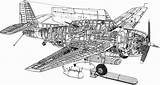 Avenger Tbf Grumman Tbm Cutaway 1c Exploded Drawing Torpedo Bomber Aircraft War Tags Database Ii Caption sketch template