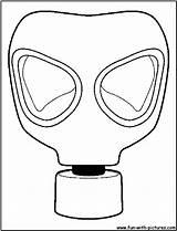 Mask Gas Coloring Printable Template Graffiti Characters Pages Fun sketch template