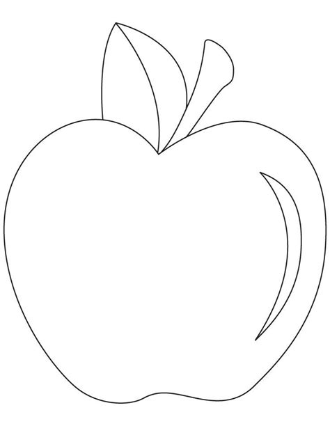 apple coloring picture apple coloring pages fruit coloring pages