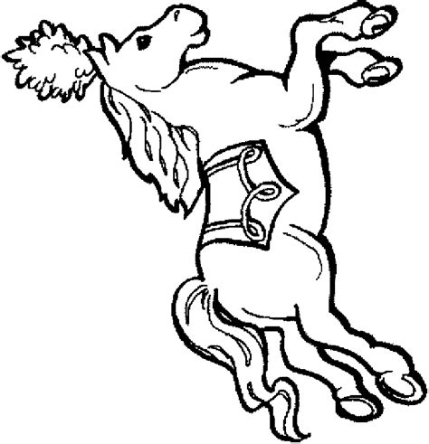 real circus horse coloring pages clip art library
