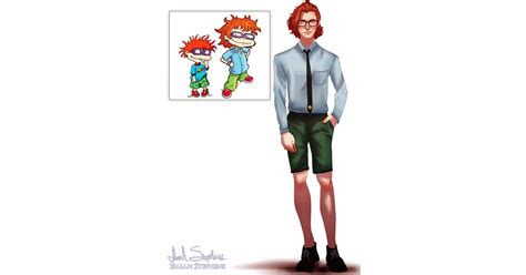 Chuckie From Rugrats 90s Cartoons All Grown Up