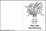 Muttertagskarte Ausmalen Ausdrucken Vorlagen Medienwerkstatt Wissen Lws sketch template