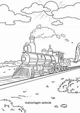 Ausmalbild Zug Eisenbahn Ausmalbilder Lokomotive Malvorlage Dampflok Dampfender Kinderbilder Malvorlagen Ausdrucken Westen sketch template