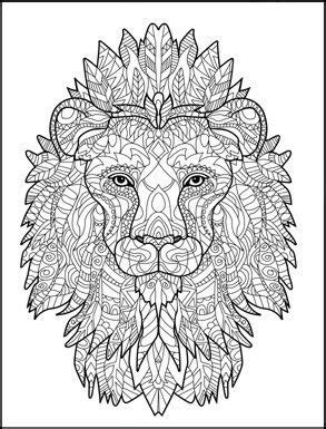 library lion coloring pages