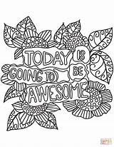 Coloring Awesome Pages Going Today Drawing Printable sketch template