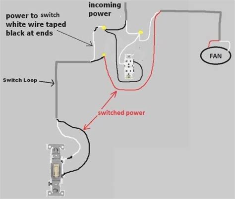 wire   trailer wiring diagram   install  ceiling fan  existing
