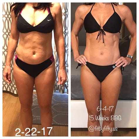 Bbg Fit By Fifty Before And After Photo Popsugar Fitness