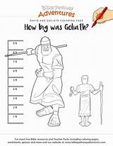 Goliath Biblepathwayadventures sketch template