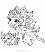 Enchantimals Coloring Pages Peacock Patter Flap Flying Xcolorings 1200px 144k Resolution Info Type  Size Jpeg sketch template