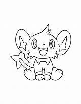 Luxray sketch template