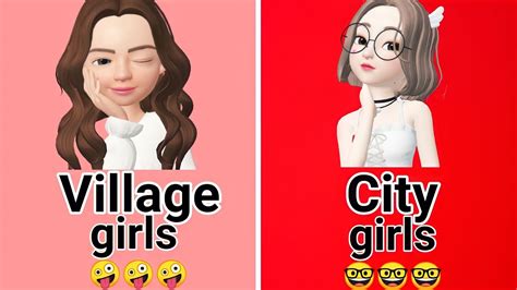 village girls vs city girls 💕🤪 village girl dress vs city girl dress
