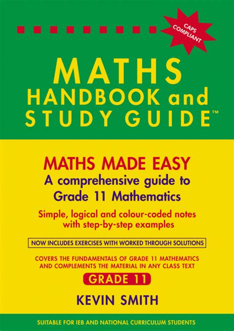 maths handbook study guide grade  sherwood books