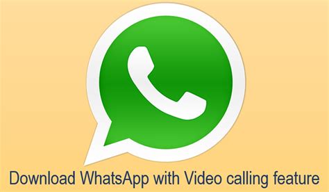 whatsapp latest version  video calling feature tech  hunt