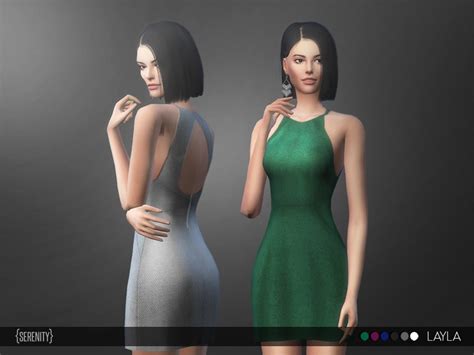 serenity cc s layla dress get together needed