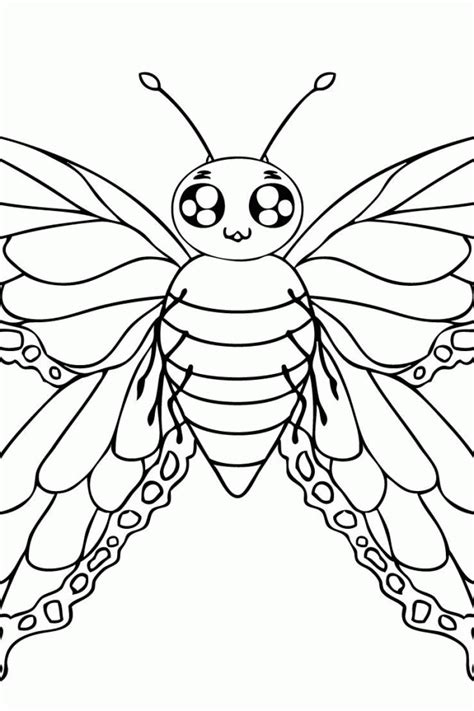 butterfly life cycle coloring pages updated