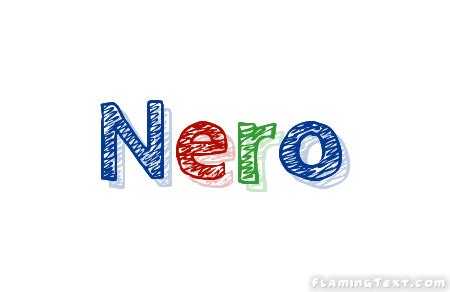 nero logo outil de conception de nom gratuit  partir de texte flamboyant