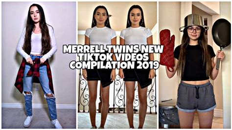 Merrell Twins New Tiktok Compilation 2019 Merrell Fandom Youtube
