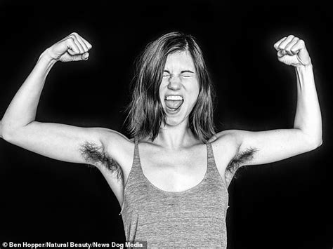 Women Who Choose Not To Shave Their Armpits Are Featured In A Stunning