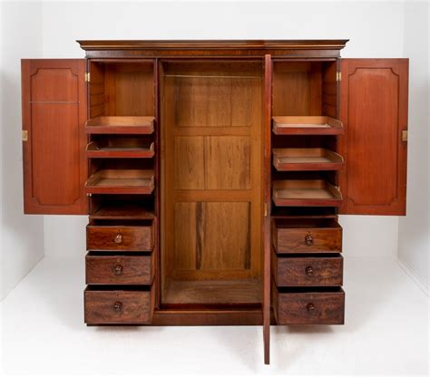 william iv wardrobe closet antique mahogany  century